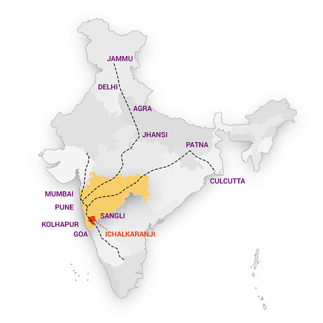 India Network Map