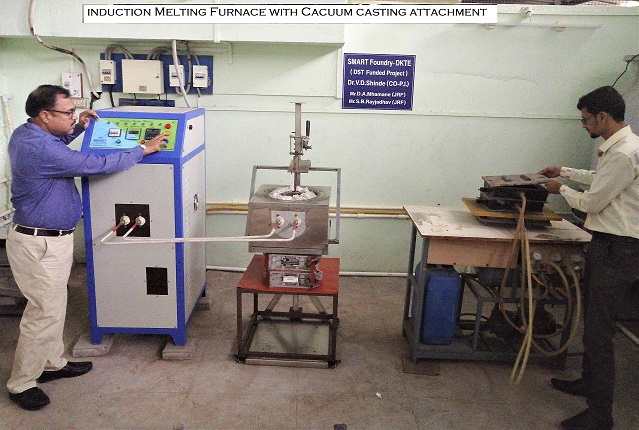 Vacuum molding and Induction melting Autopouring1