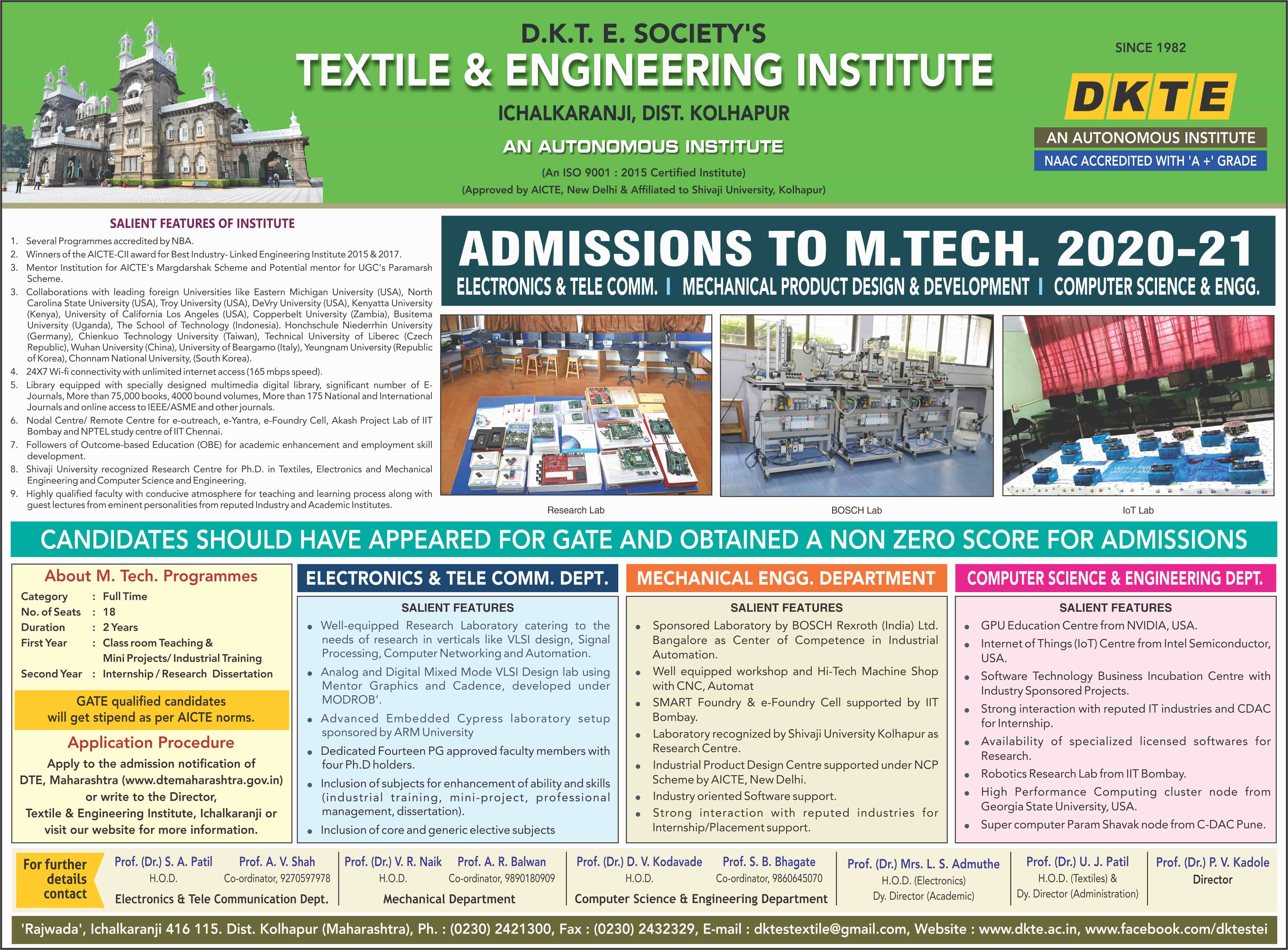 PG Admission Process 2020